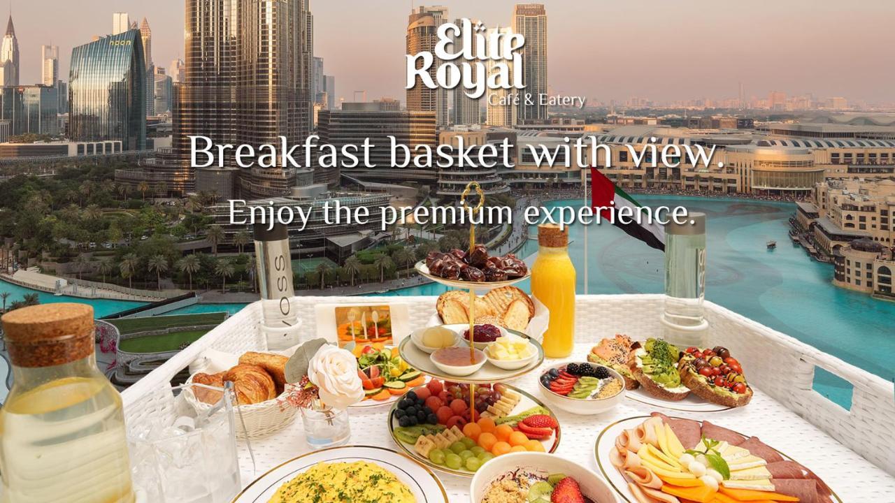 Elite Royal Apartment - Full Burj Khalifa & Fountain View - Premium ドバイ エクステリア 写真